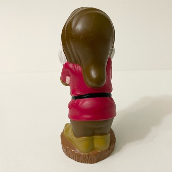 VTG Disney Snow White & Seven Dwarfs Grumpy 5" Rubber/Plastic Figure - Picture 10 of 14